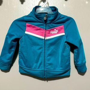 Toddler girls size 12 months Puma Jacket
